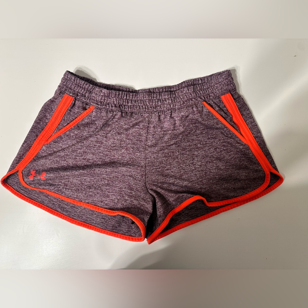 Under Armour Women’s Purple Heathered Shorts Size Medium